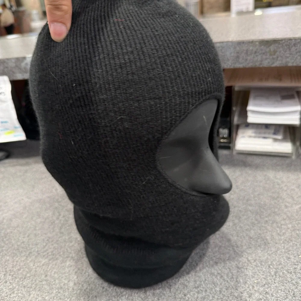 Carhartt Face Mask Balaclava Mens OS Black Excellent Thinsulate Flex Knit USA